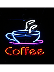 Neon Glow Coffee