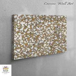 Large Canvas, 3D Canvas, Canvas Gift, White And Gold Marble, Shimmery Canvas Gift, Contemporary Canvas Print, Alcohol In