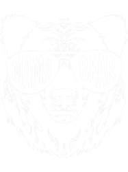 funny bear mama bear face sunglasses mom mommy christmas for mother cute bears