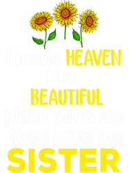 I Know Heaven Is A Beautiful Place They Have My Sister 1
