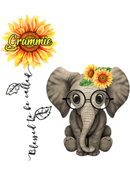 blessed to be called grammie elephant mors day mama mom,Png, Png For Shirt, Png Files For Sublimation, Digital Download
