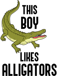 Boy likes Aligators Funny Wildlife Quote Crocodiles,Png, Png For Shirt, Png Files For Sublimation, Digital Download