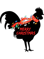 Chicken Christmas Merry Christmas Chicken,Png, Png For Shirt, Png Files For Sulimation, Digital Download