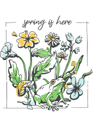 Cottagecore Aesthetic Frog Drawing Retro,Png, Png For Shirt, Png Files For Sublimation, Digital Download