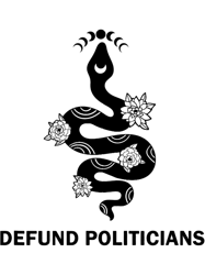 Defund Politicians Libertarian Snake and Moon Mystical,Png, Png For Shirt, Png Files For Sublimation, Digital Download