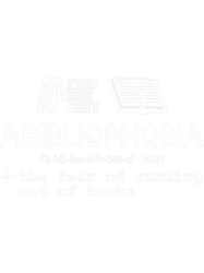 Abibliophobia Book Lover Reading Bookworm Librarian, Png, Png For Shirt, Png Files For Sublimation, Digital Download, Pr