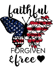 Faithful Forgiven 2Free Christian Faith Jesus God Lover,Png, Png For Shirt, Png Files For Sublimation, Digital Download
