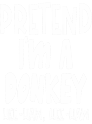 Fun Pretend Donkey Shirt 2Lazy Halloween Donkey Costume, Png, Png For Shirt, Png Files For Sublimation, Digital Download