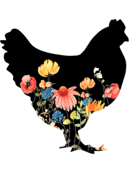 Floral Chicken Farm Girl Chicken Mama Chicken Mom Farmer,Png, Png For Shirt, Png Files For Sublimation, Digital Download
