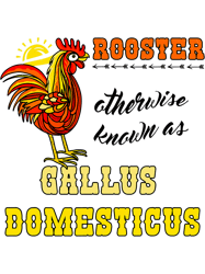 Fun Farm Rooster Facts Art For Animal Lovers And Farmers,Png, Png For Shirt, Png Files For Sublimation, Digital Download