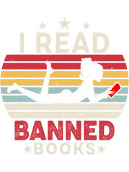 I Read Banned Book Bookworm Reader Nerd Bookish Librarian 22, Png, Png For Shirt, Png Files For Sublimation, Digital Dol