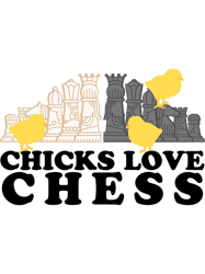 Funny Easter Shirt for Chess Lover Chicks Love Chess Graphic,Png, Png For Shirt, Png Files For Sublimation, Digital Down