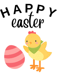 Happy Easter Egg Chick Chicken,Png, Png For Shirt, Png Files For Sublimation, Digital Download