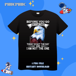 Eagle Before You Go Any Further Today Is Not The Day AndPng, Png For Shirt, Png Files For Sublimation, Digital Download,