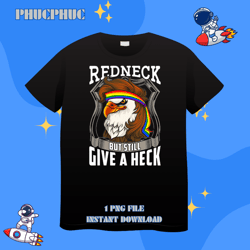 LGBT Ally Redneck Country Southern LGBTQ Bald Eagle MulletPng, Png For Shirt, Png Files For Sublimation, Digital Downloa