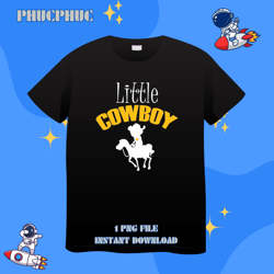 Little Cowboy Horse Western Little Cowboy And Horse LittlePng, Png For Shirt, Png Files For Sublimation, Digital Downloa