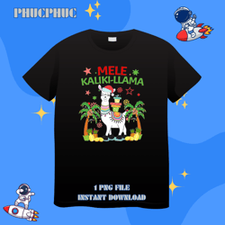 mele kalikimaka christmas 2llama hawaiianPng, Png For Shirt, Png Files For Sublimation, Digital Download, Printable