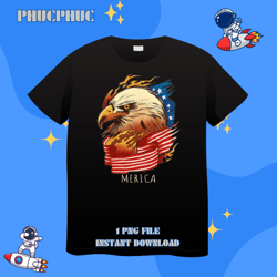 united states of america pride eagle usa 4th of julyPng, Png For Shirt, Png Files For Sublimation, Digital Download, Pri