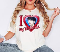 I Love My Boyfriend Shirt, Custom Photo Valentine Shirt, I Love My Girlfriend Shirt, Valentine Gift, Boyfriend Birthday