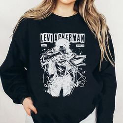 Levi Ackerman Sweatshirt, Captain Levi Shirt, Levi lover shirt, Levi Fan Shirt, Anime Lover Shirt, JP Anime Manga Tee