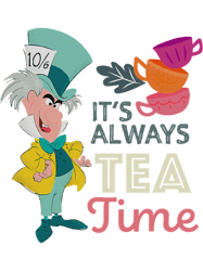 mad hatter its always tea time