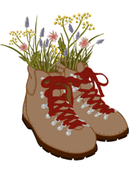 Wildflower Hiking Boots