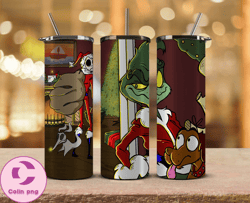 Christmas Tumbler Png,Grinch Png ,Merry Christmas Png,Merry Christmas Svg, Santa Grinch 47