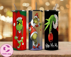Christmas Tumbler Png,Grinch Png ,Merry Christmas Png,Merry Christmas Svg, Santa Grinch 48