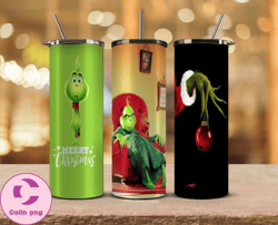 Christmas Tumbler Png,Grinch Png ,Merry Christmas Png,Merry Christmas Svg, Santa Grinch 63
