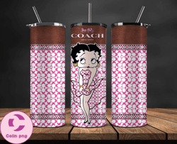 Coach Tumber Wrap, Coach Tumbler Png, Coach New York Png ,Betty Boop Tumbler Wrap, Betty Boop,Logo Tumbler 121