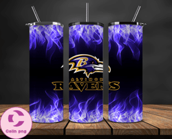 Ravens Tumbler Wrap ,Nfl,NFL Logo,Nfl Png,NFL Spots,Nfl Teams,NFL Tumbler,NFL 20oz Skinny Png,NFL Design Tumbler 03