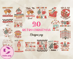 20 Retro Christmas Design Png, Christian Christmas Svg, Christmas Design, Christmas Shirt, Christmas 05