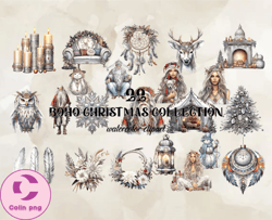 22 Boho Christmas Collection, Christian Christmas Svg, Christmas Design, Christmas Shirt, Christmas 18
