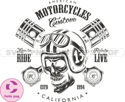 Motorcycle svg logo, Motorbike Svg  PNG, Harley Logo, Skull SVG Files, Motorcycle Tshirt Design, Motorbike Svg 110