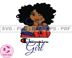 Champion Girl Svg,Chapion Svg,Chapion Logo Svg, Fashion Brand Logo 01