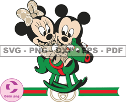 Gucci Mickey Mouse Svg, Fashion Brand Logo 87