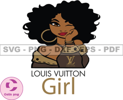 Louis Vuitton Girl Svg, Fashion Brand Logo 221
