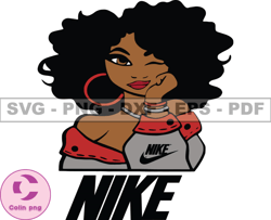 Nike Girl Svg, Fashion Brand Logo 235