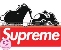 Supreme Snoopy Dog Svg, Fashion Brand Logo 237