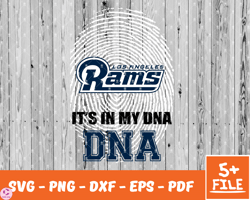 Los Angeles Rams DNA Nfl Svg , DNA   NfL Svg, Team Nfl Svg 19