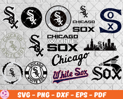 Chicago White Sox  Bundle Svg, Football Svg ,Sport Svg, Sport Bundle Svg 13