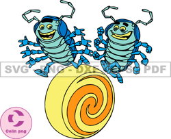 Bugs Life Svg, Bugs Life Cricut, Cartoon Customs Svg, Incledes Png DSD & AI Files Great For DTF, DTG 12