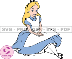 Alice in Wonderland Svg, Alice Svg, Cartoon Customs SVG, EPS, PNG, DXF 59