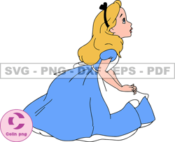 Alice in Wonderland Svg, Alice Svg, Cartoon Customs SVG, EPS, PNG, DXF 117