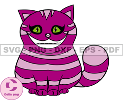 Cheshire Cat Svg, Cheshire Png, Cartoon Customs SVG, EPS, PNG, DXF 135