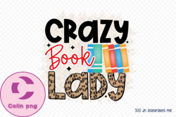 Crazy Book Lady PNG Reading PNG 49