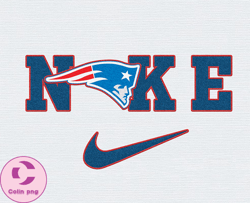 Nike New England Patriots Embroidery Effect, Nike Svg, Football Team Svg, Nfl Logo, NfL,Nfl Design 57