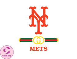 New York Mets PNG, Gucci MLB PNG, Baseball Team PNG, MLB Teams PNG , MLB Logo Design 24