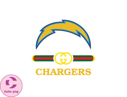 Los Angeles Chargers PNG, Gucci NFL PNG, Football Team PNG, NFL Teams PNG , NFL Logo Design 138