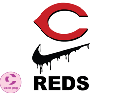 Cincinnati Reds PNG, Nike MLB PNG, Baseball Team PNG, MLB Teams PNG , MLB Logo Design 06